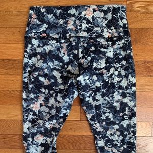 Lululemon flower print leggings